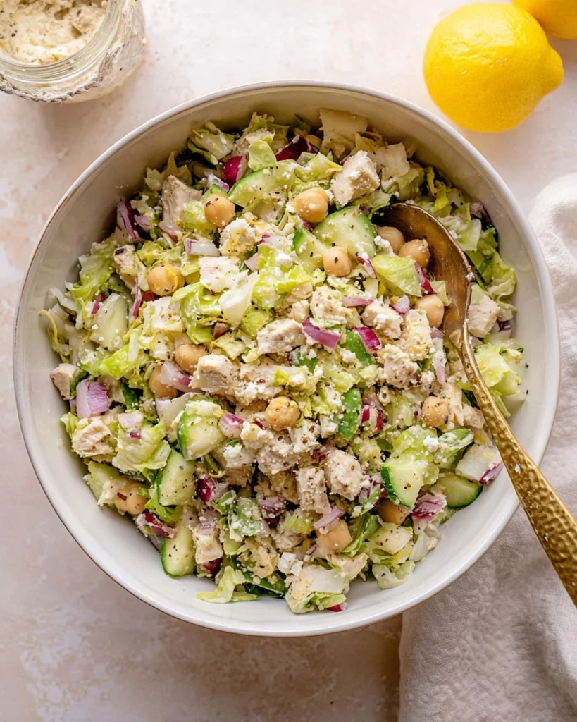 Lemony-Chicken-Chopped-Salad-Recipe