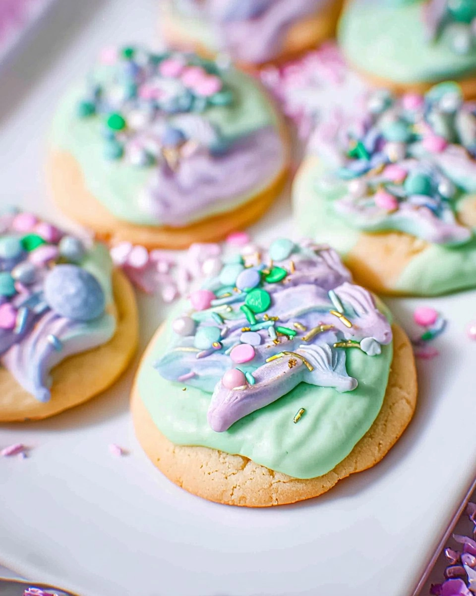 Mermaid Crumbl Cookies