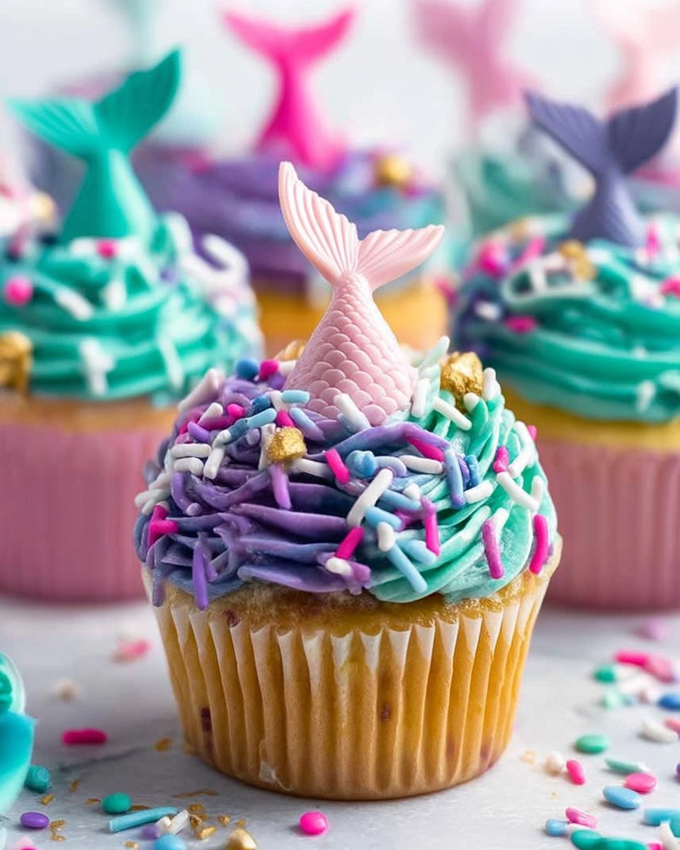 Mermaid Cupcakes