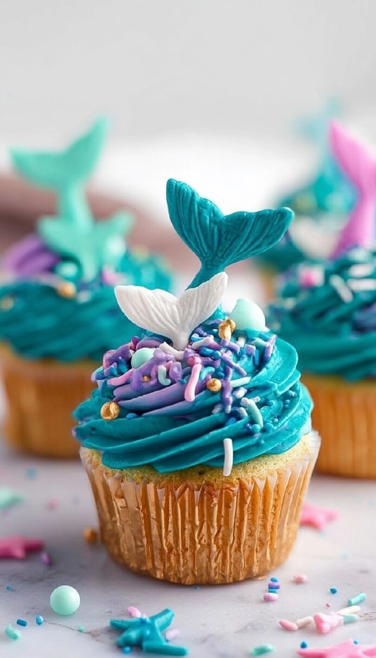 Mermaid Cupcakes