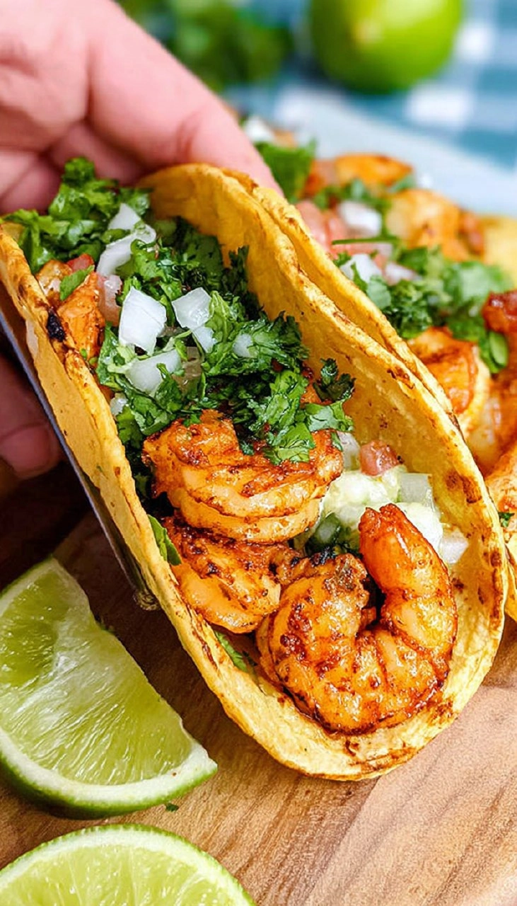 Mexican Style Shrimp Tacos