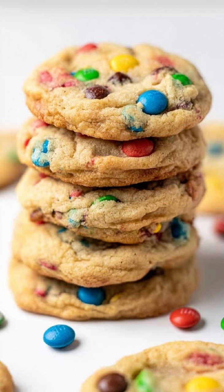 Mini M&M Cookies