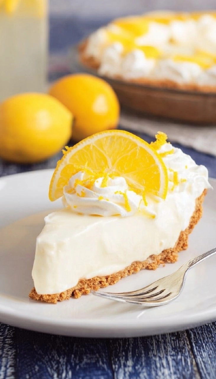 No Bake Lemon Pie