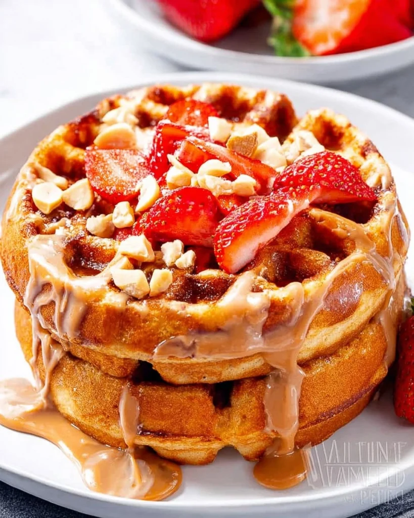 Peanut-Butter-Waffles-Recipe