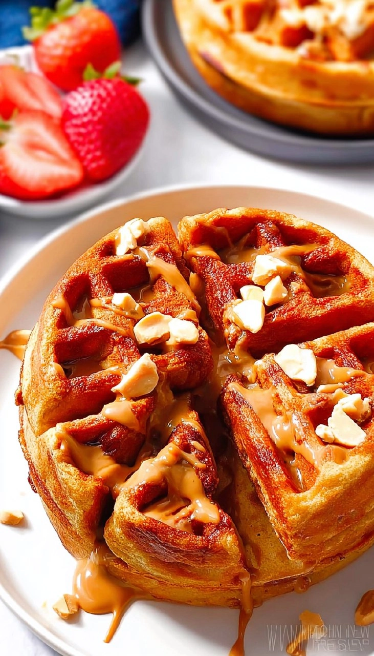 Peanut Butter Waffles