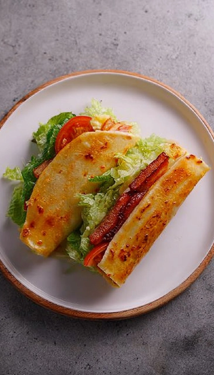 Pizza Caesar Wraps