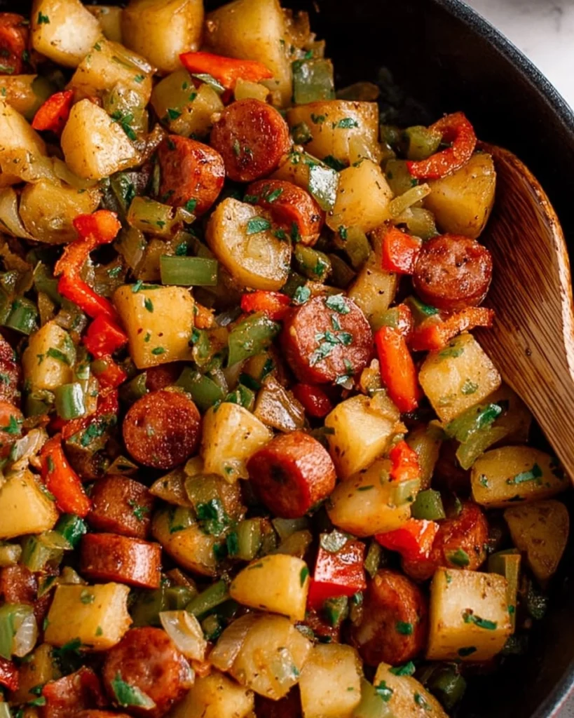 Sausage-and-Potato-Skillet-Recipe