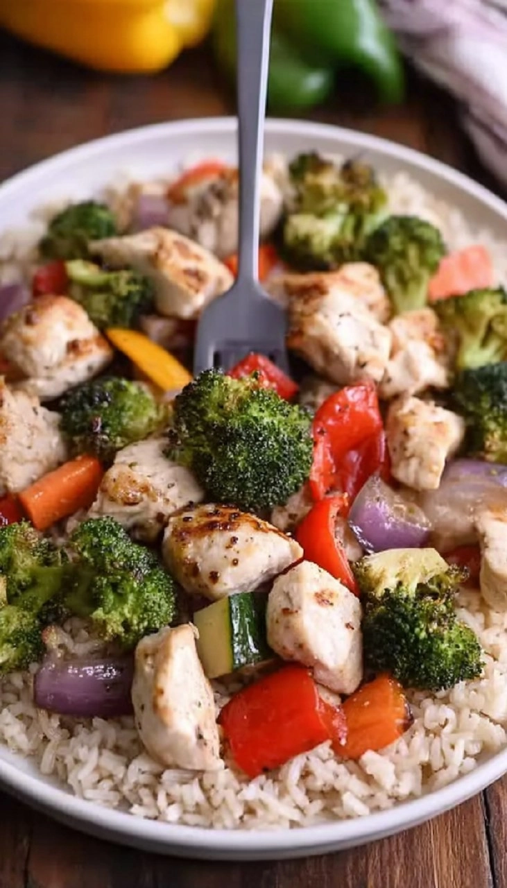 Sheet Pan Honey Garlic Chicken and Veggies