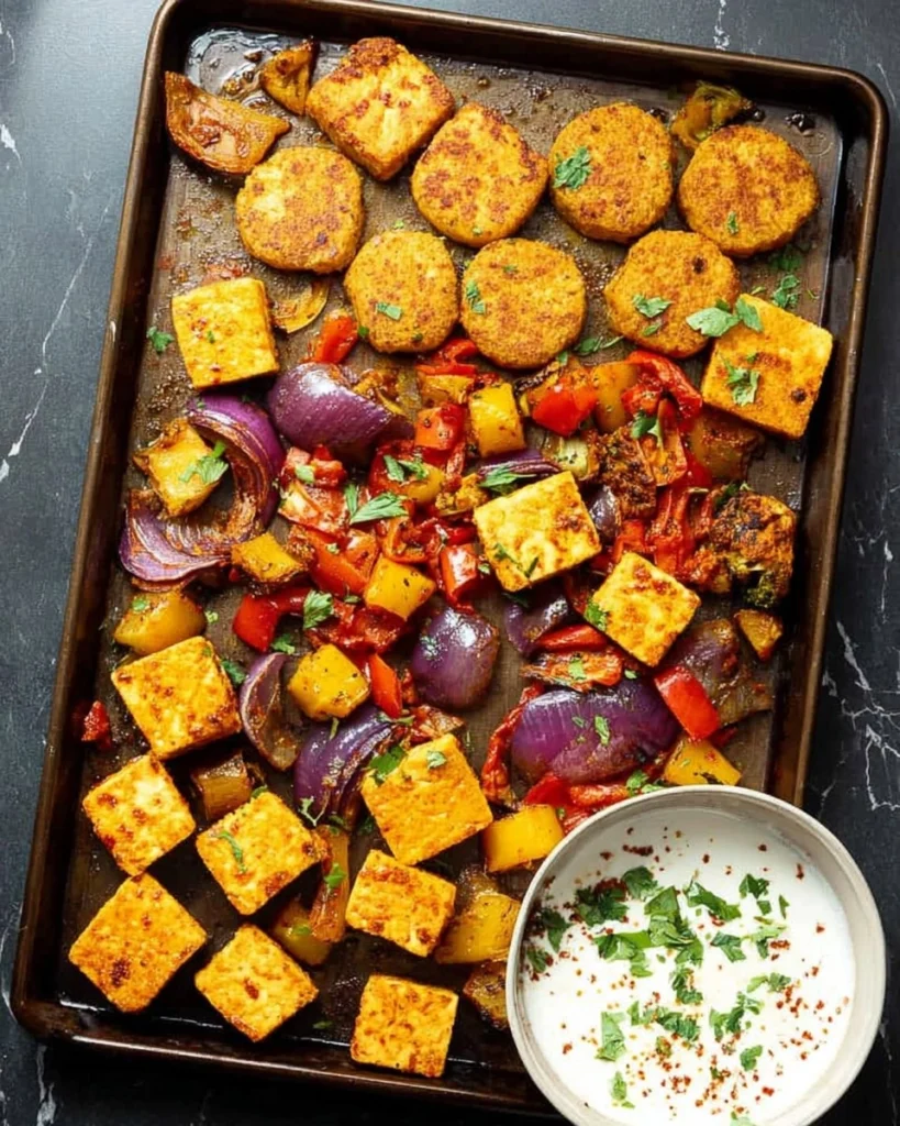 Sheet-Pan-Peri-Peri-Tofu-and-Vegetables-Recipe