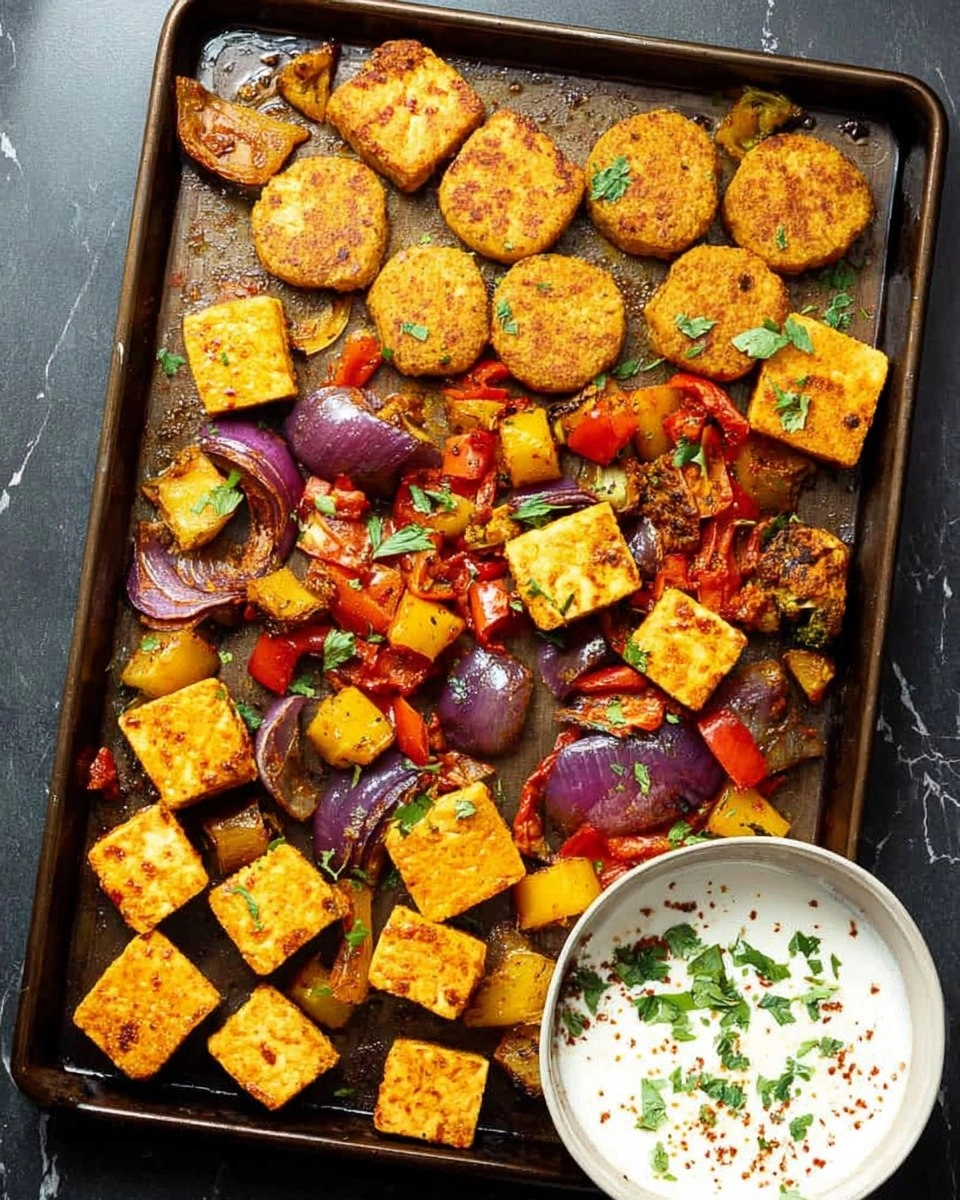 Sheet Pan Peri-Peri Tofu and Vegetables