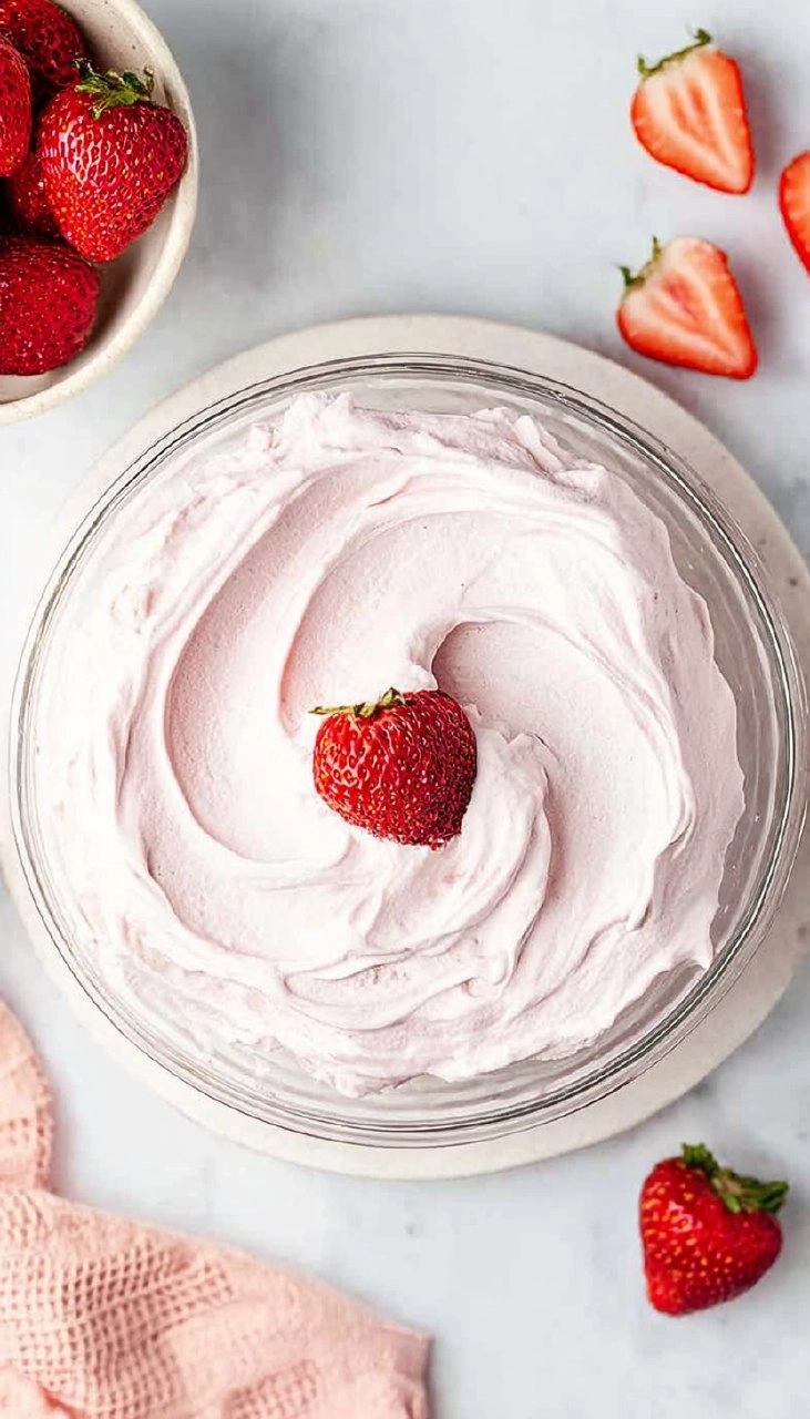 Strawberry Whipped Cream