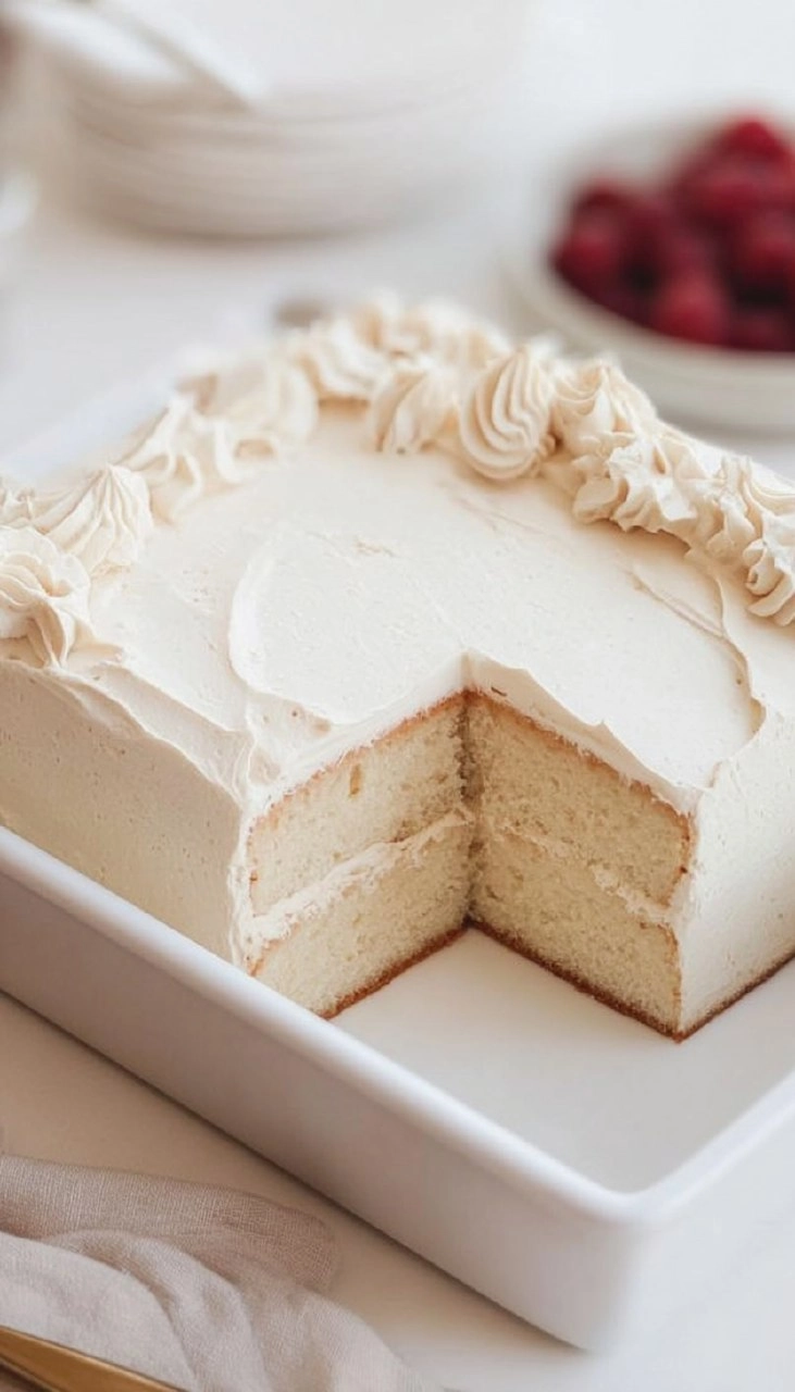 White Sheet Cake