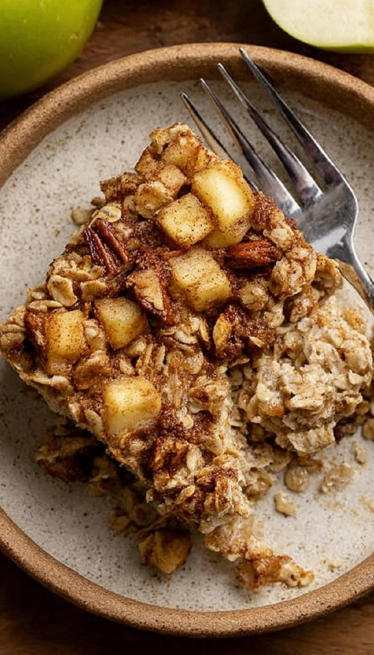 Apple Cinnamon Baked Oatmeal