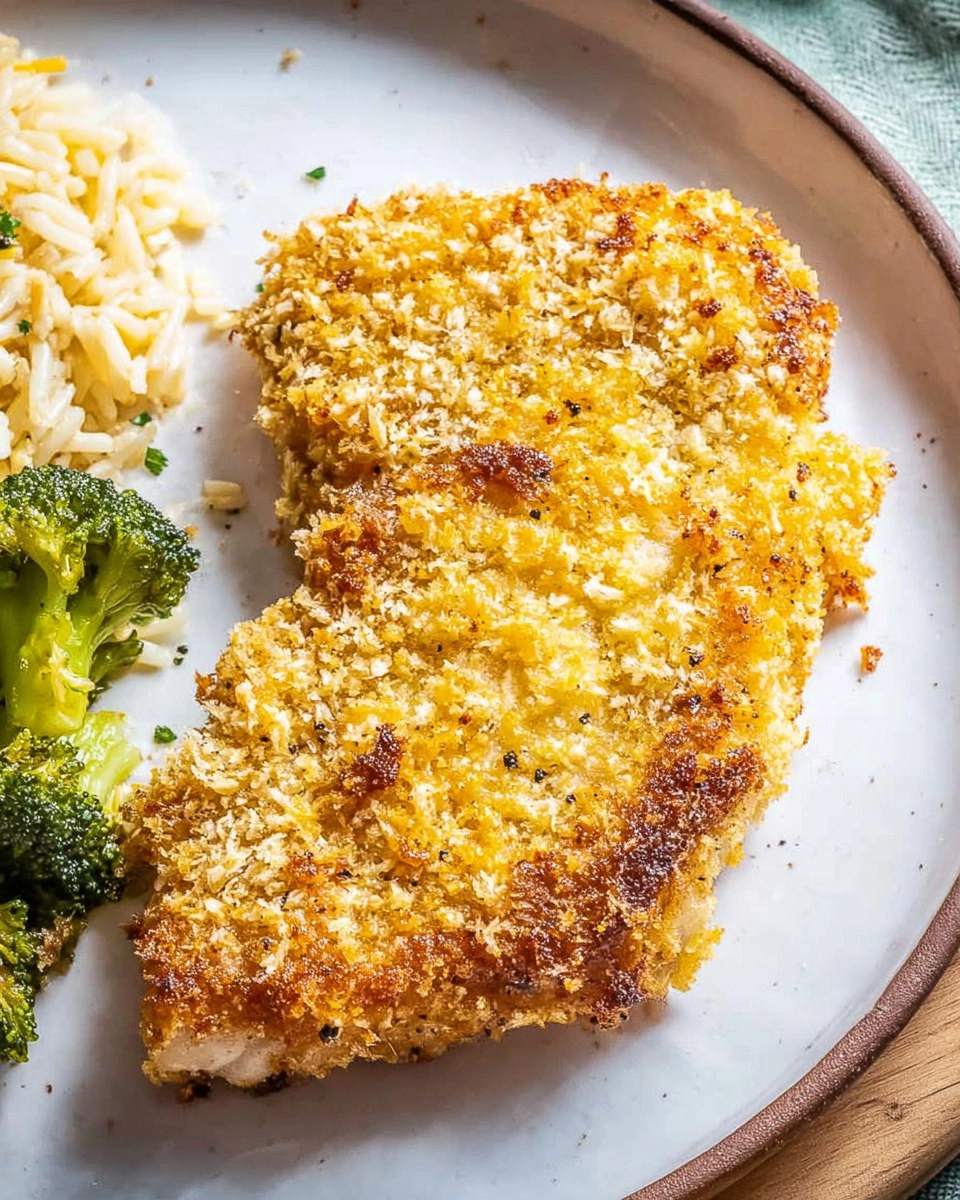 Baked Breaded Pork Chops