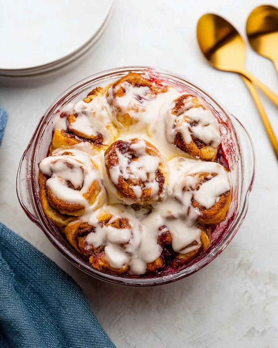 Cinnamon Roll Cobbler