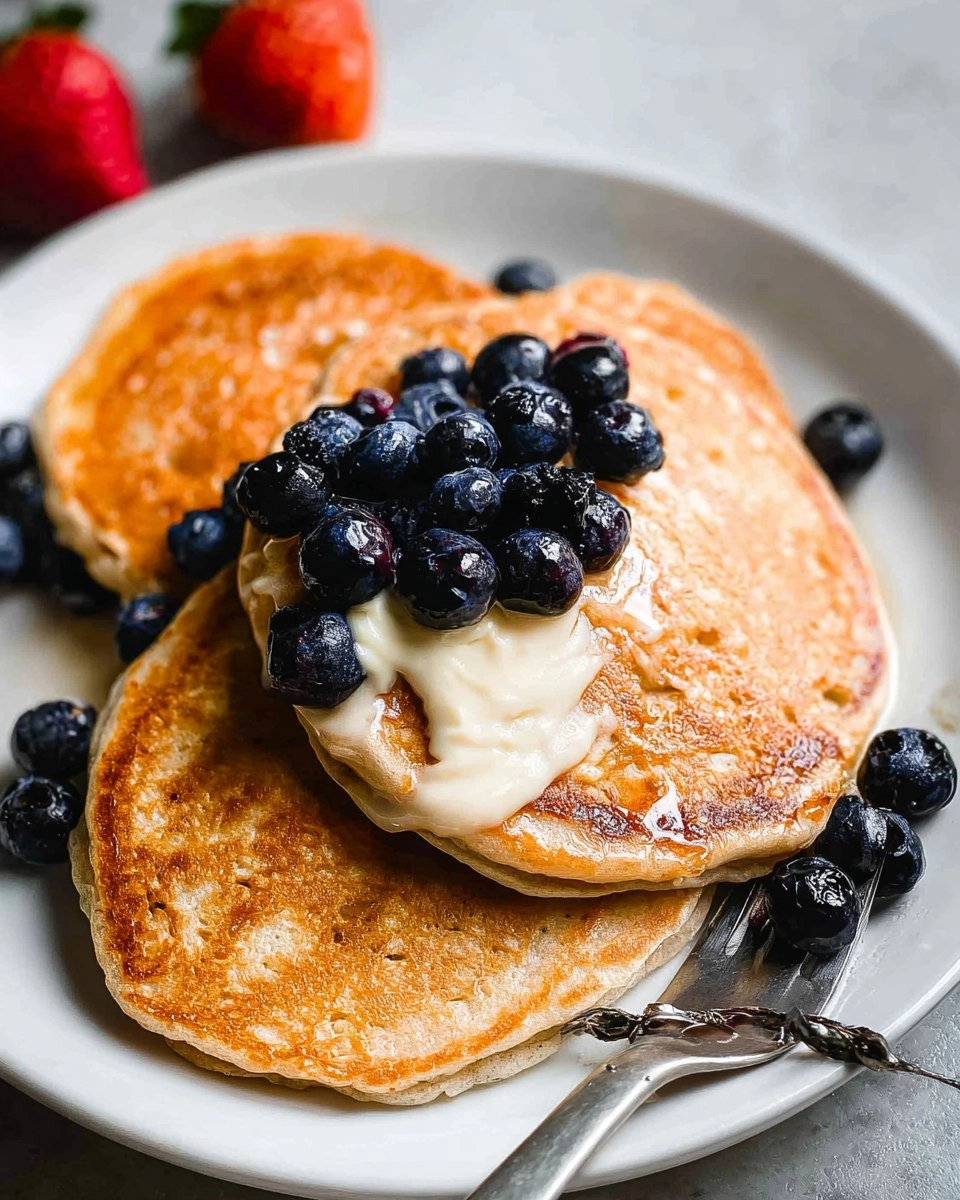 Cottage Cheese Protein Pancakes