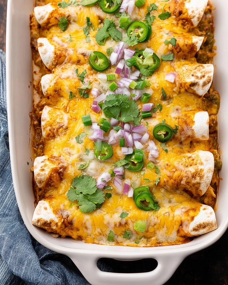 Cream Cheese Chicken Enchiladas