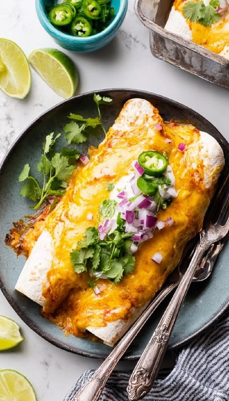 Cream Cheese Chicken Enchiladas