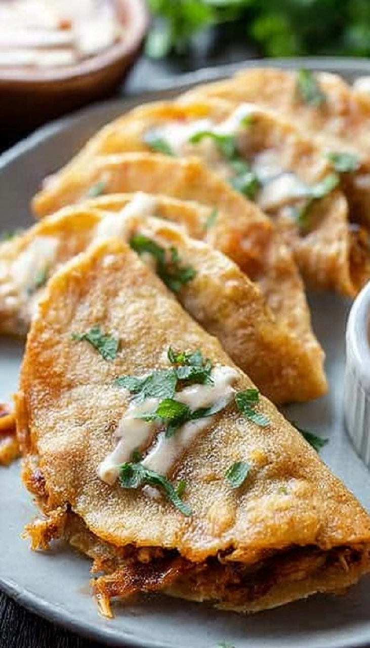 Crispy Chicken Tacos