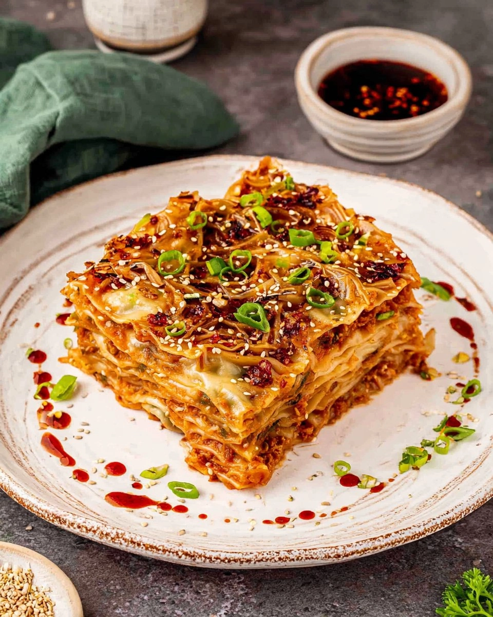 Dumpling Lasagna