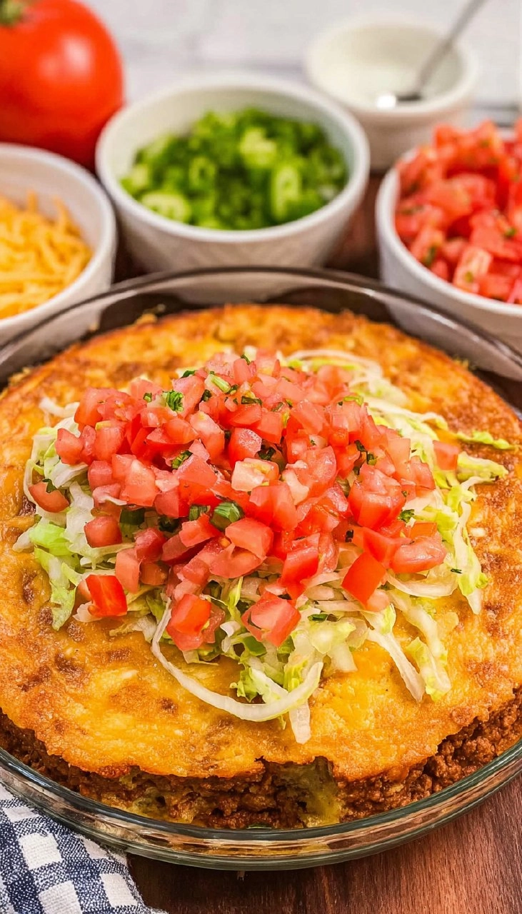 Impossible Taco Pie