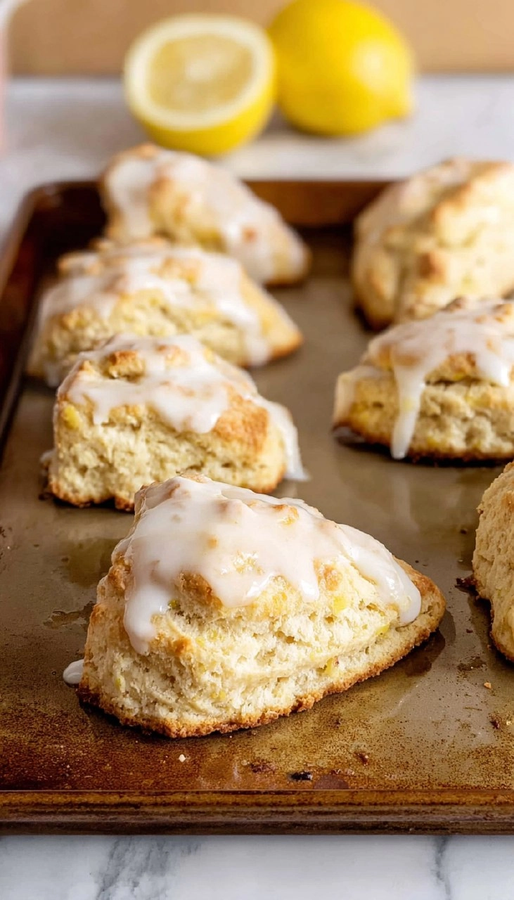 Lemon Cream Scones