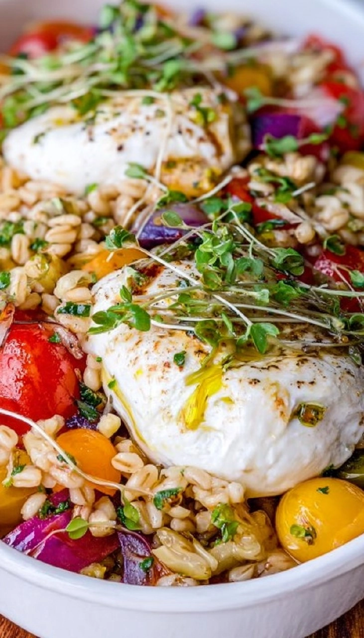 Mediterranean Barley Salad