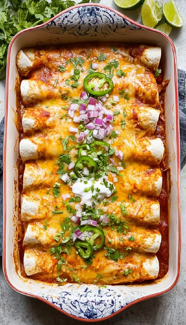 Pulled Pork Enchiladas