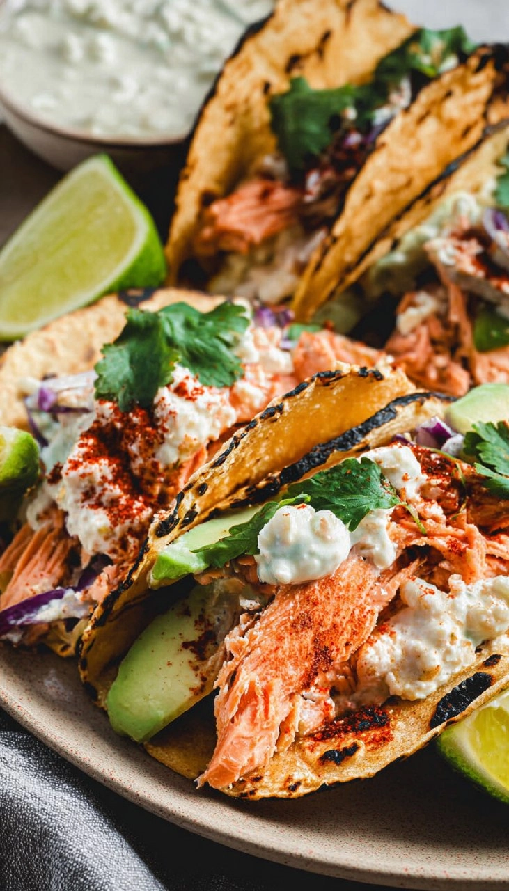 Salmon Tacos
