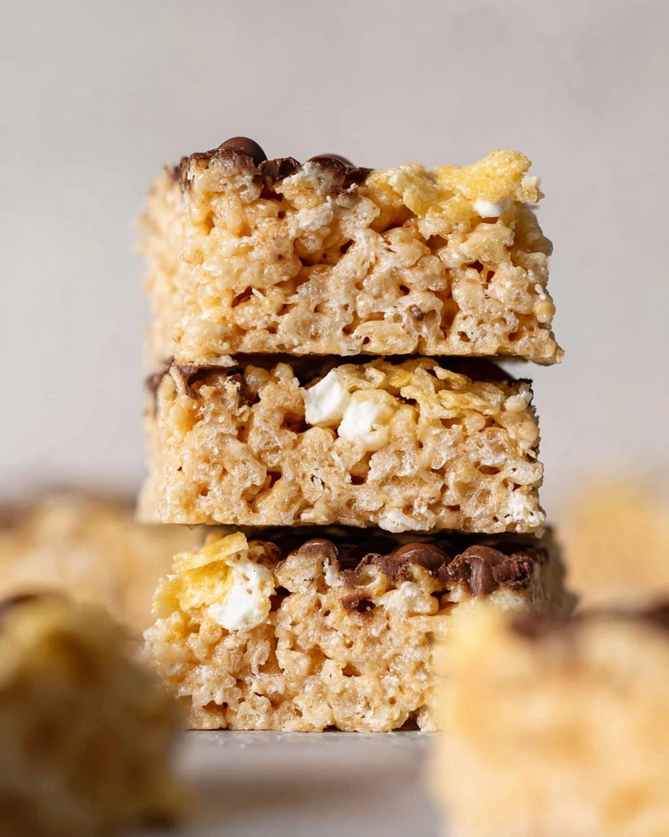 Salty Potato Chip Rice Krispie Treats.