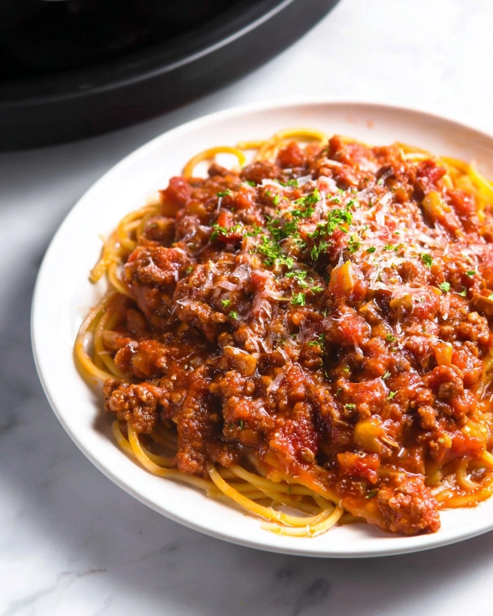 Slow Cooker Bolognese Sauce