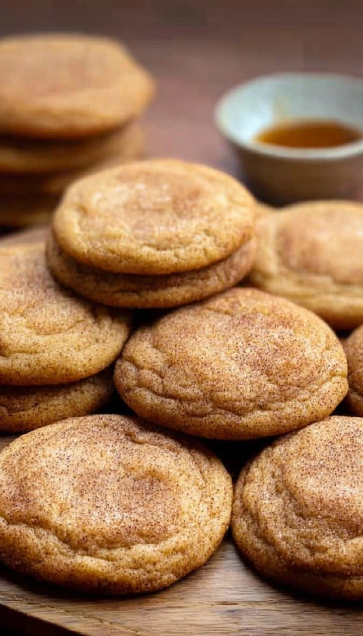 Soft Honey Snickerdoodles