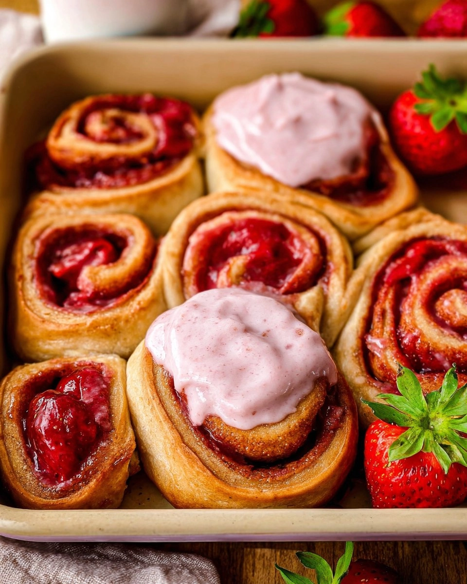 Strawberry Rolls