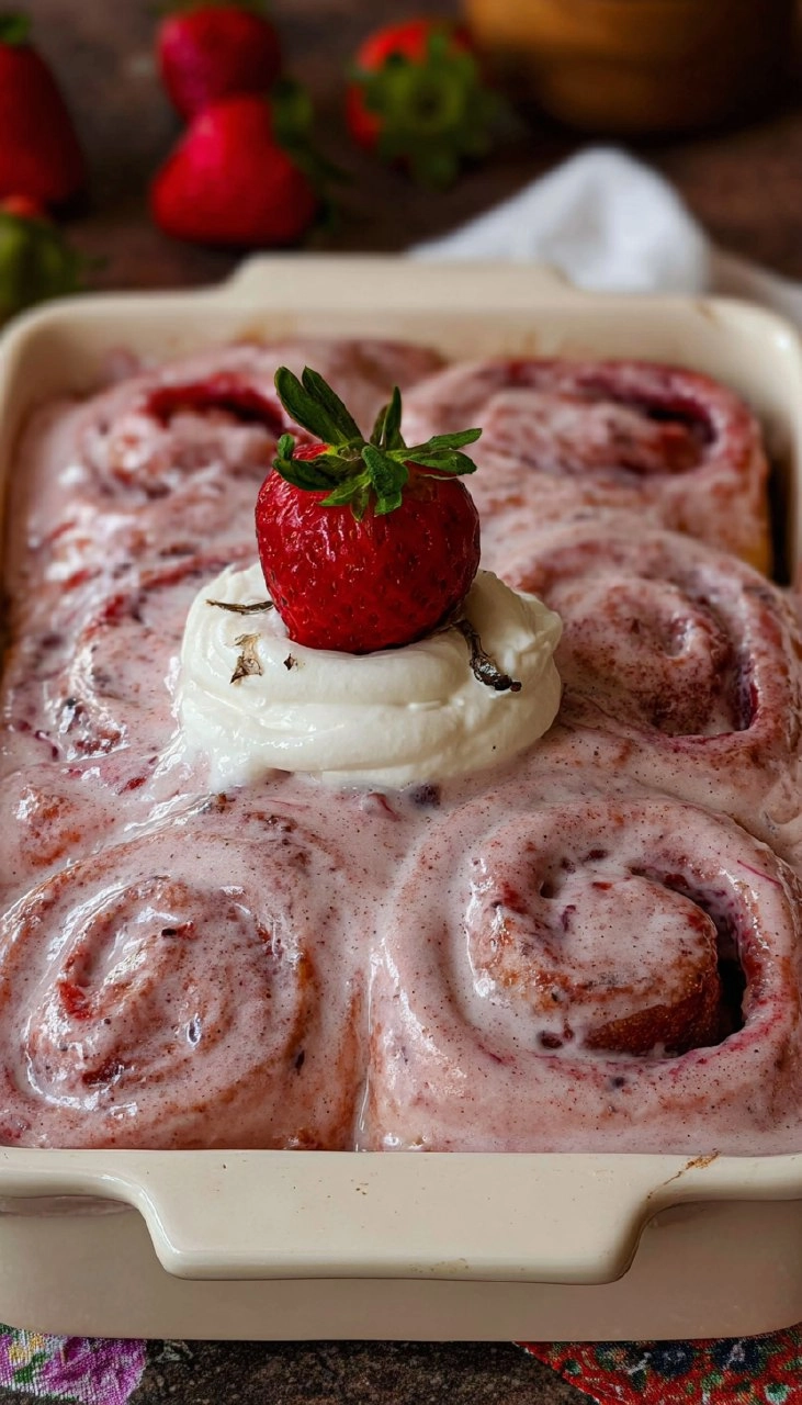 Strawberry Rolls