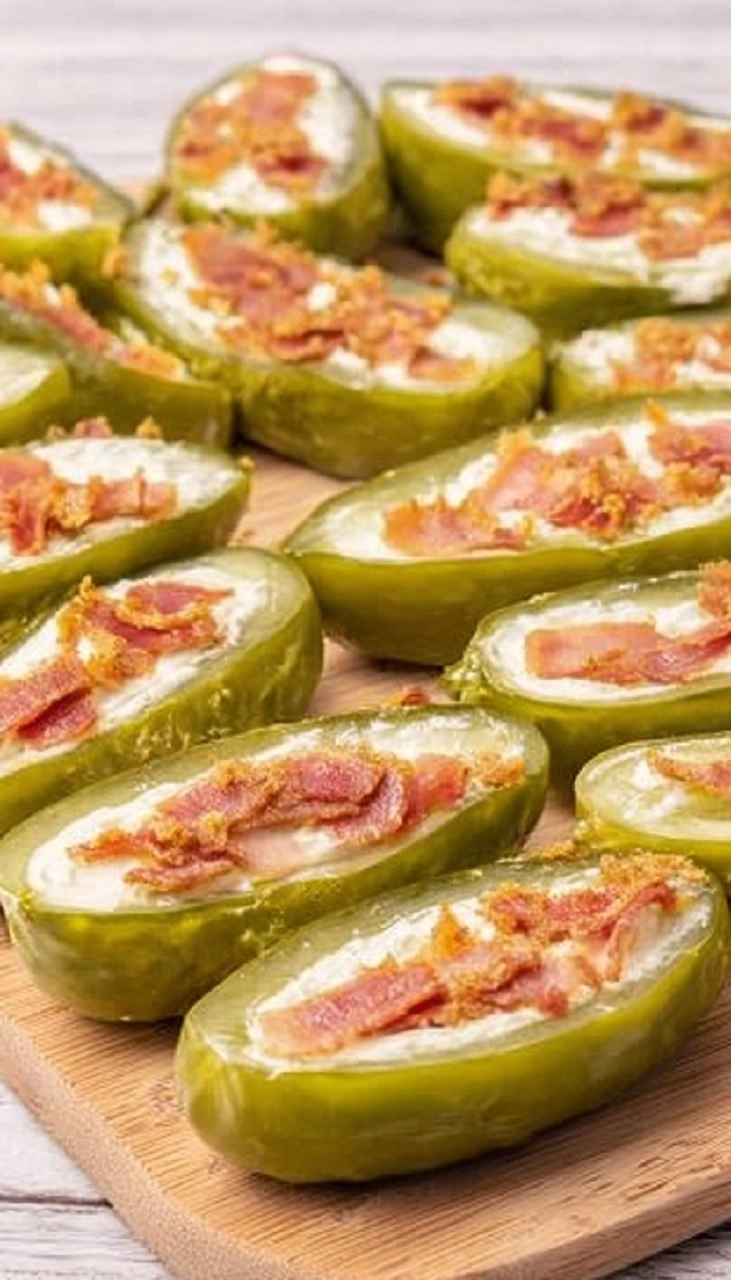 Stuffed Dill Pickles