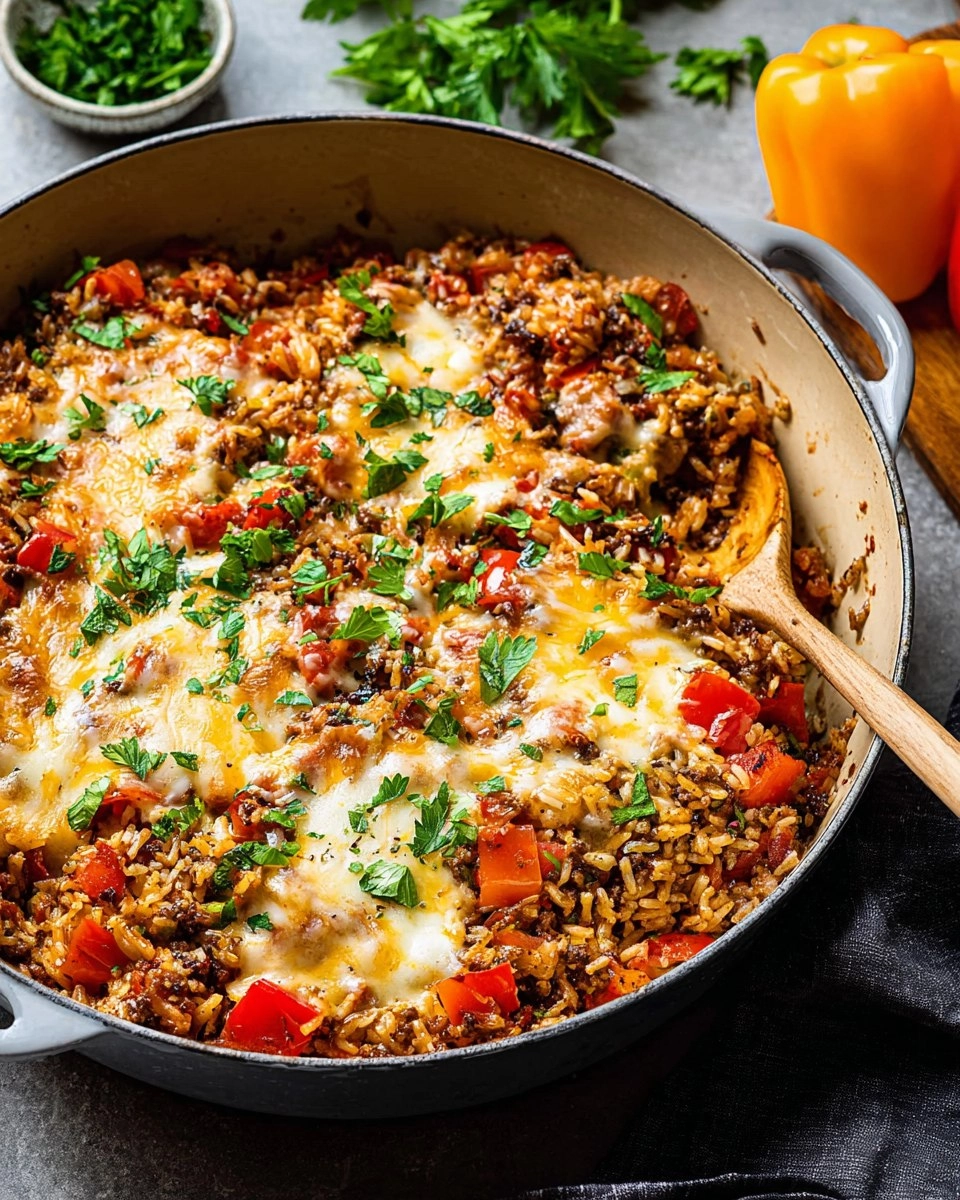 Stuffed Pepper Skillet (Unstuffed Peppers)