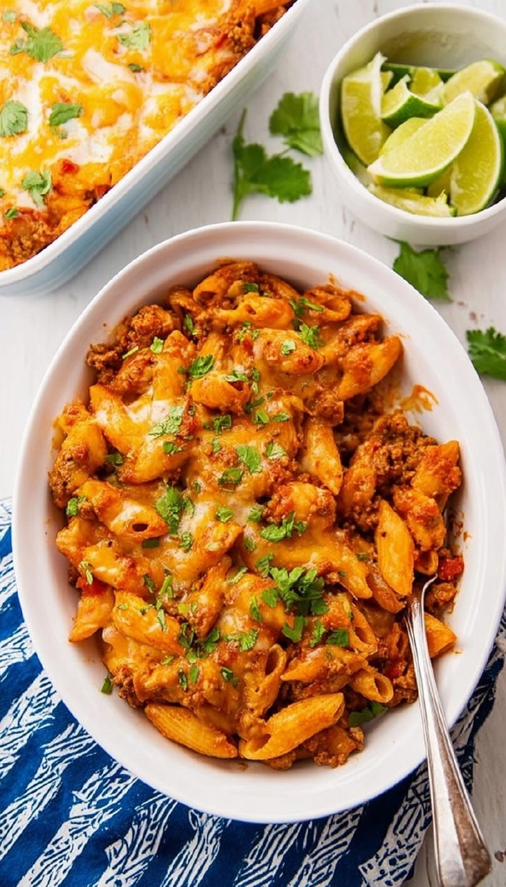 Taco Pasta Casserole