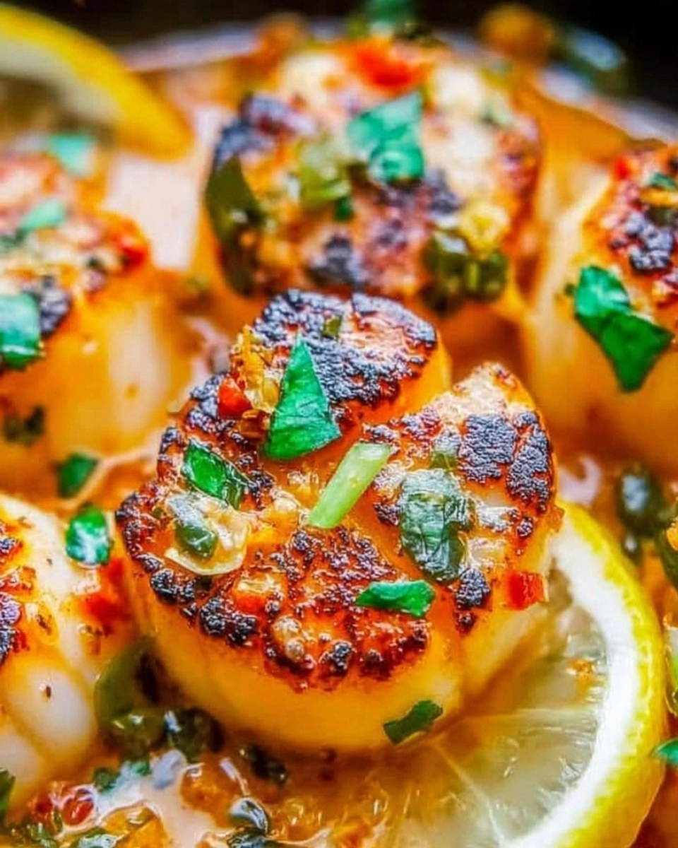 10 Minute Pan Seared Thai Chili Scallops