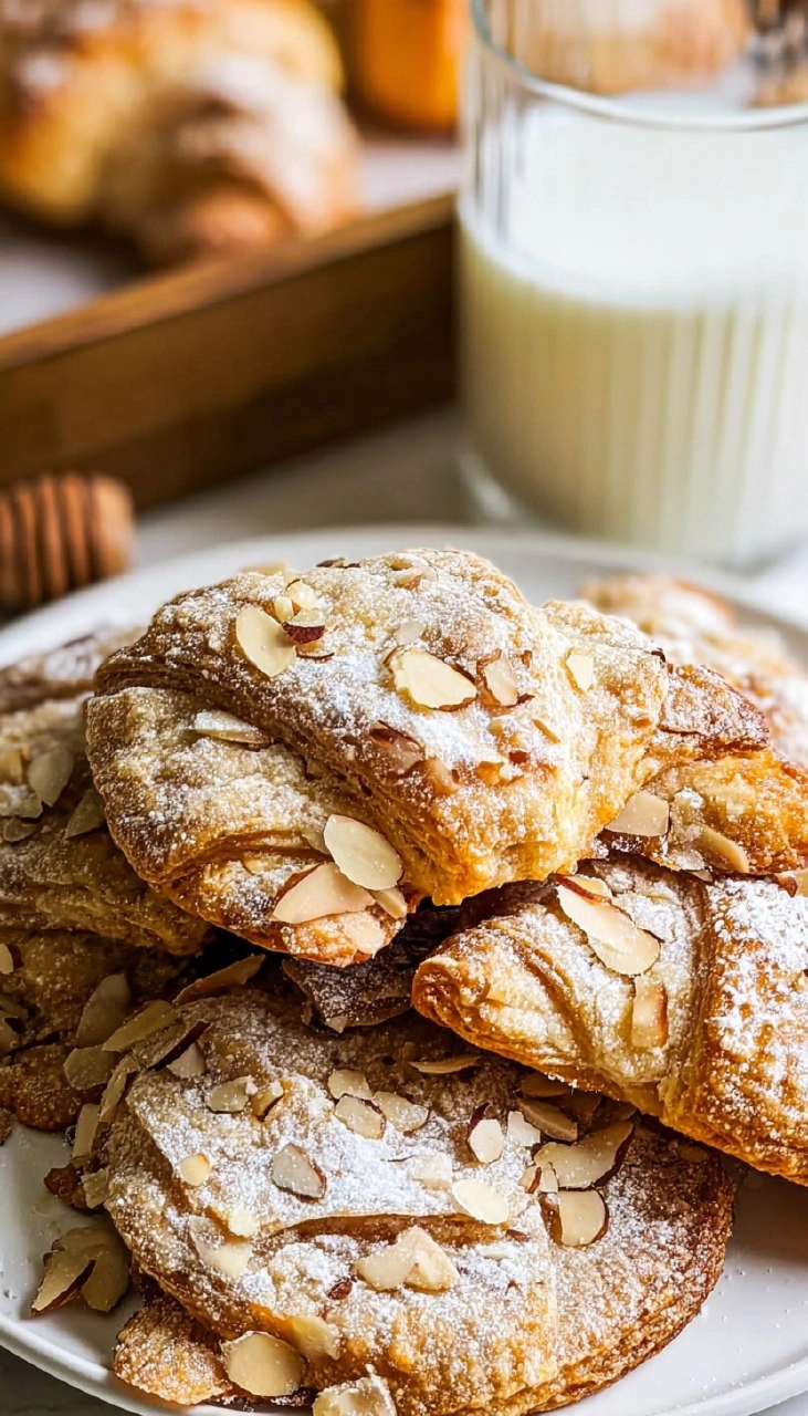 Almond Croissant Cookies