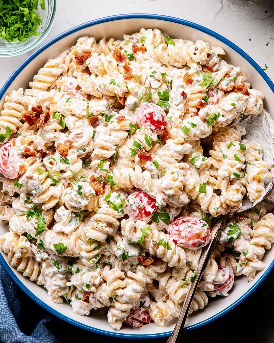 Bacon Ranch Pasta Salad