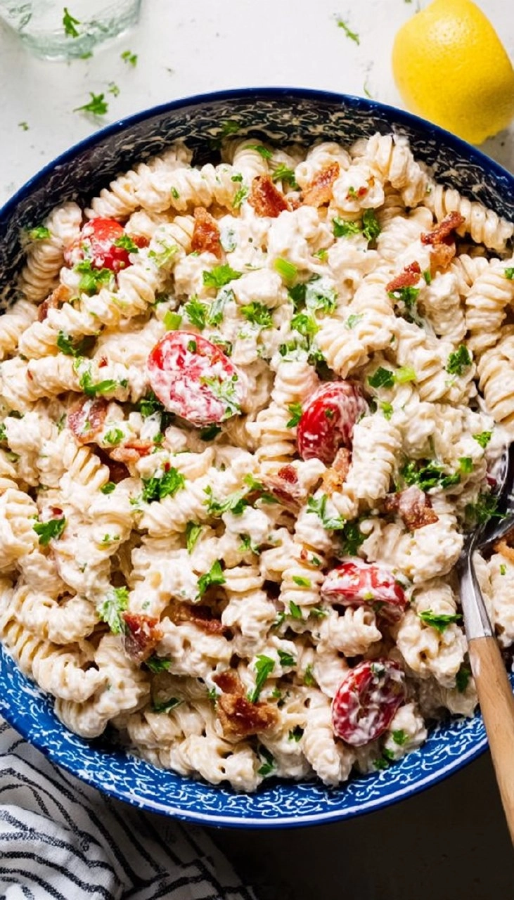 Bacon Ranch Pasta Salad