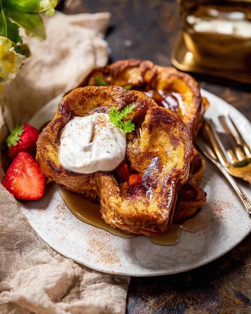 Baked-Condensed-Milk-Cinnamon-French-Toast-Recipe