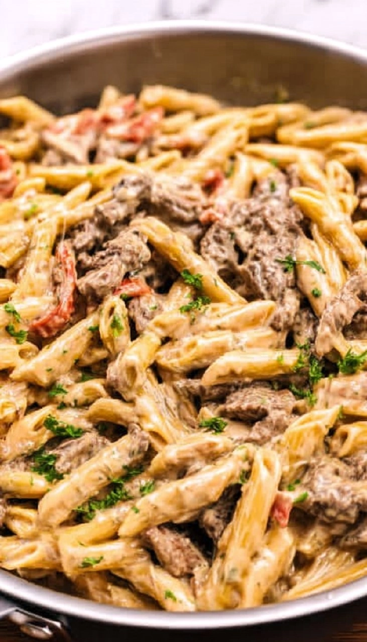 Cheesesteak Pasta