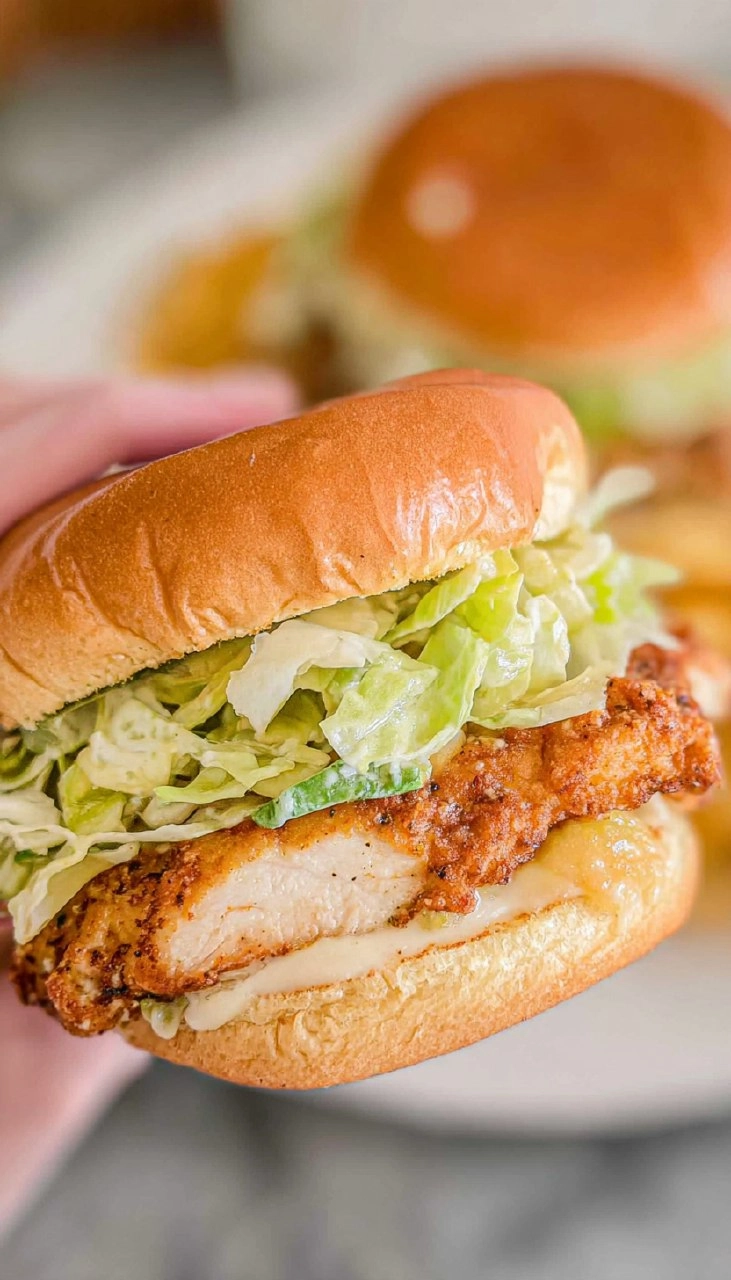 Chicken Caesar Sandwiches