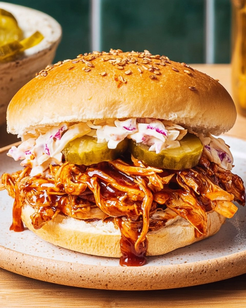 Crock Pot BBQ Pulled Chicken