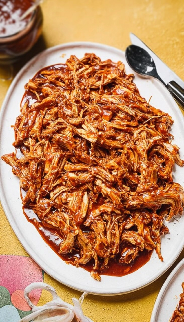 Crock Pot BBQ Pulled Chicken