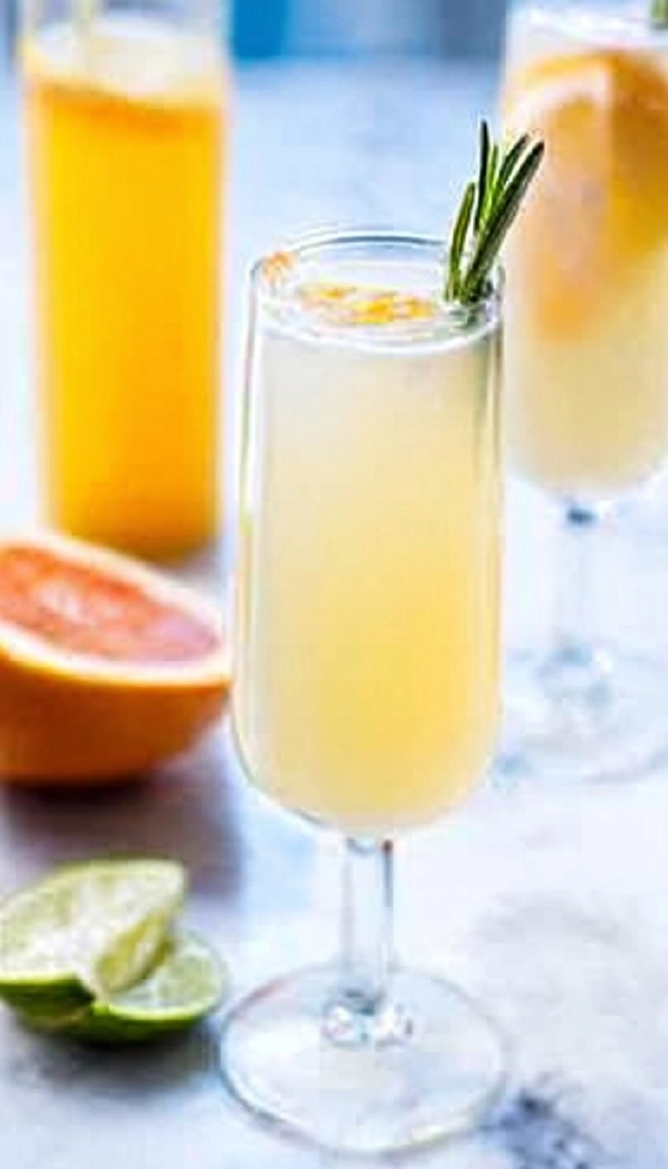 Grapefruit Prosecco Cocktail