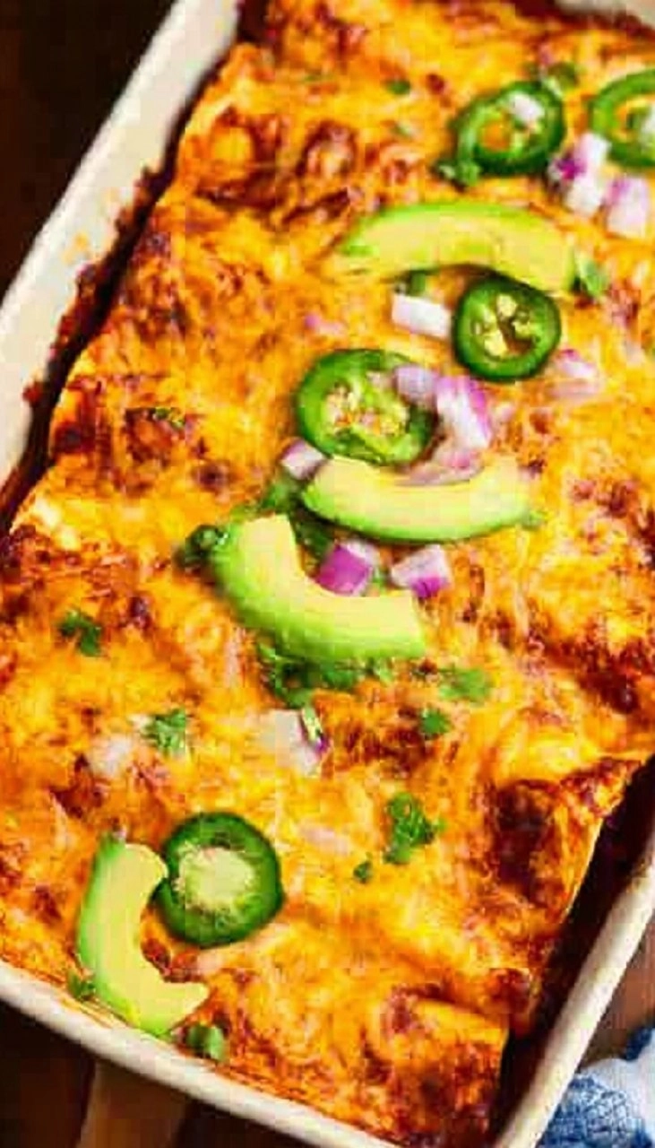 Ground Beef Enchiladas
