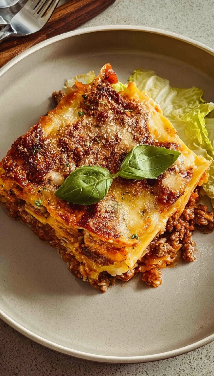 Low Carb Cabbage Lasagna