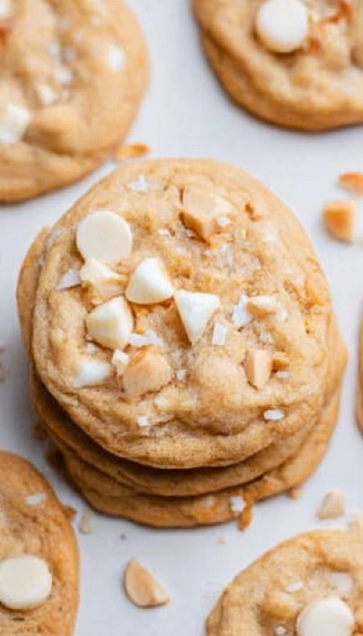 Macadamia Nut White Chocolate Cookies